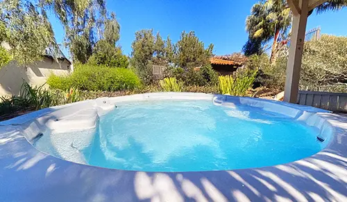 web design review for hot tub repair service business in san diego by shared graphics in murrieta california